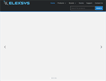 Tablet Screenshot of elexsys.co.za